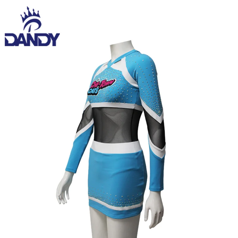 Cheer Dance New trend crop top cheerleading uniforms custom cheerleading For Youth cheerleader uniform