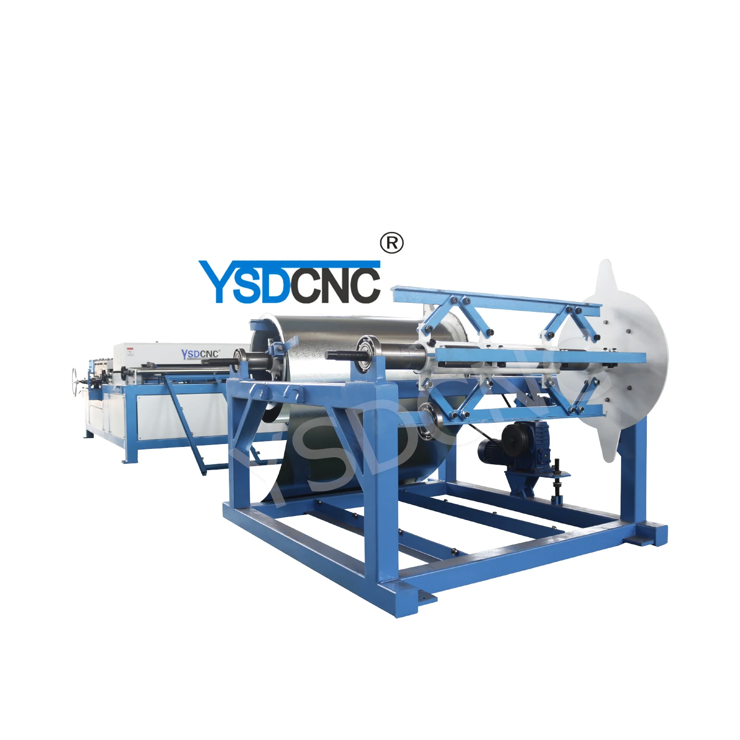 YSDCNC Hvac Ventilation Equipment Air Auto Duct Line 3 Air Duct Forming Air Duct Making Machine