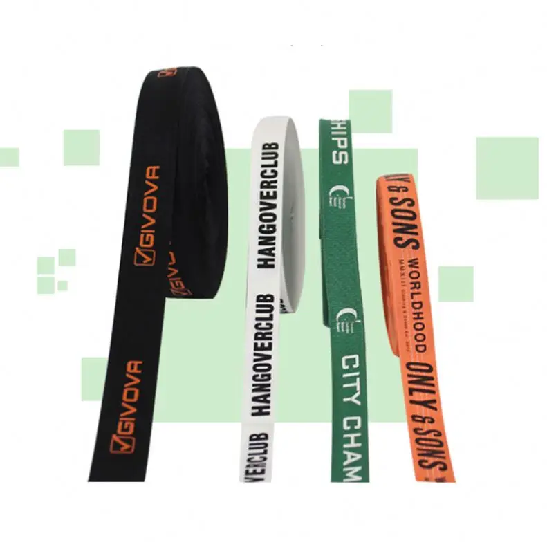 Customized available for underwear anti slip 30mm-50mm nylon elastic band