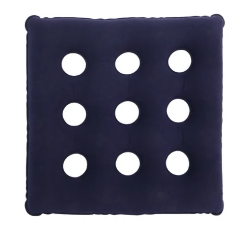 Удобная круглая дорожная моющаяся надувная подушка