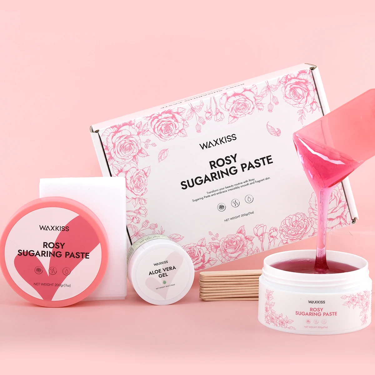 Wax Sugaring Cheap Price Body Shop Microwave Hot Water Wax Heater Use Hair Removal Sugar Paste Kit For Women Men