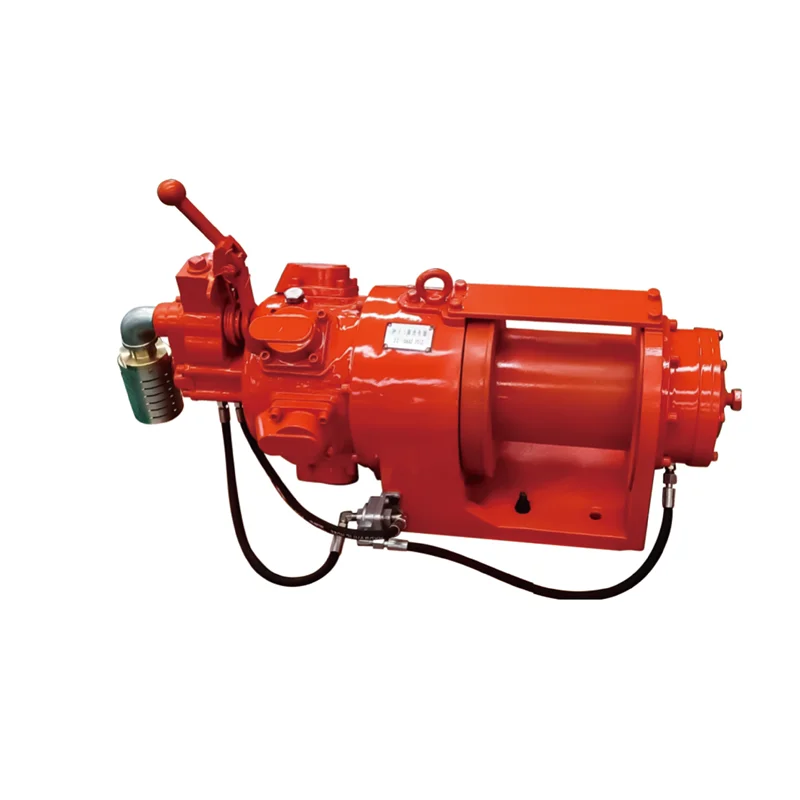 2 Ton/4400Lbs Flamploof Piston Type Wire Rope Pneumatic Winch With Automatic Brake for Coal Mine