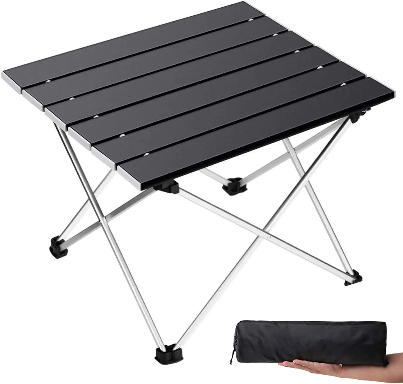 Aluminum Foldable Folding Outdoor Foldable Picnic Beach Camping Table for Camping