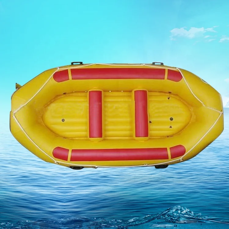Light weight TPU  Inflatable Rafting Boat Hovercraft River Lake Canoe Kayak  Portable Raft for sale