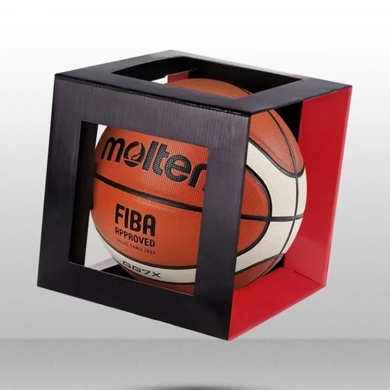Official size 7 rubber basket custom printed basketball ball with custom logo