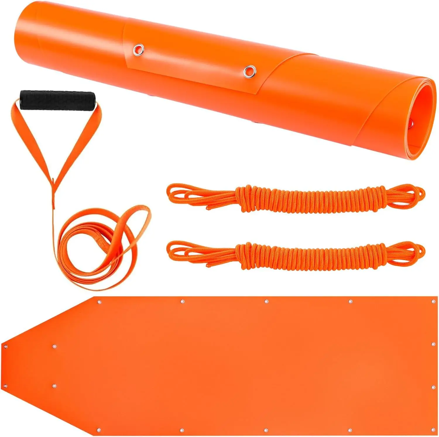 Multifunctional Deer Mat for Outdoor Sports for Ice Fishing Skiing and Sleigh Rides Hunting Supplies Drag Rope