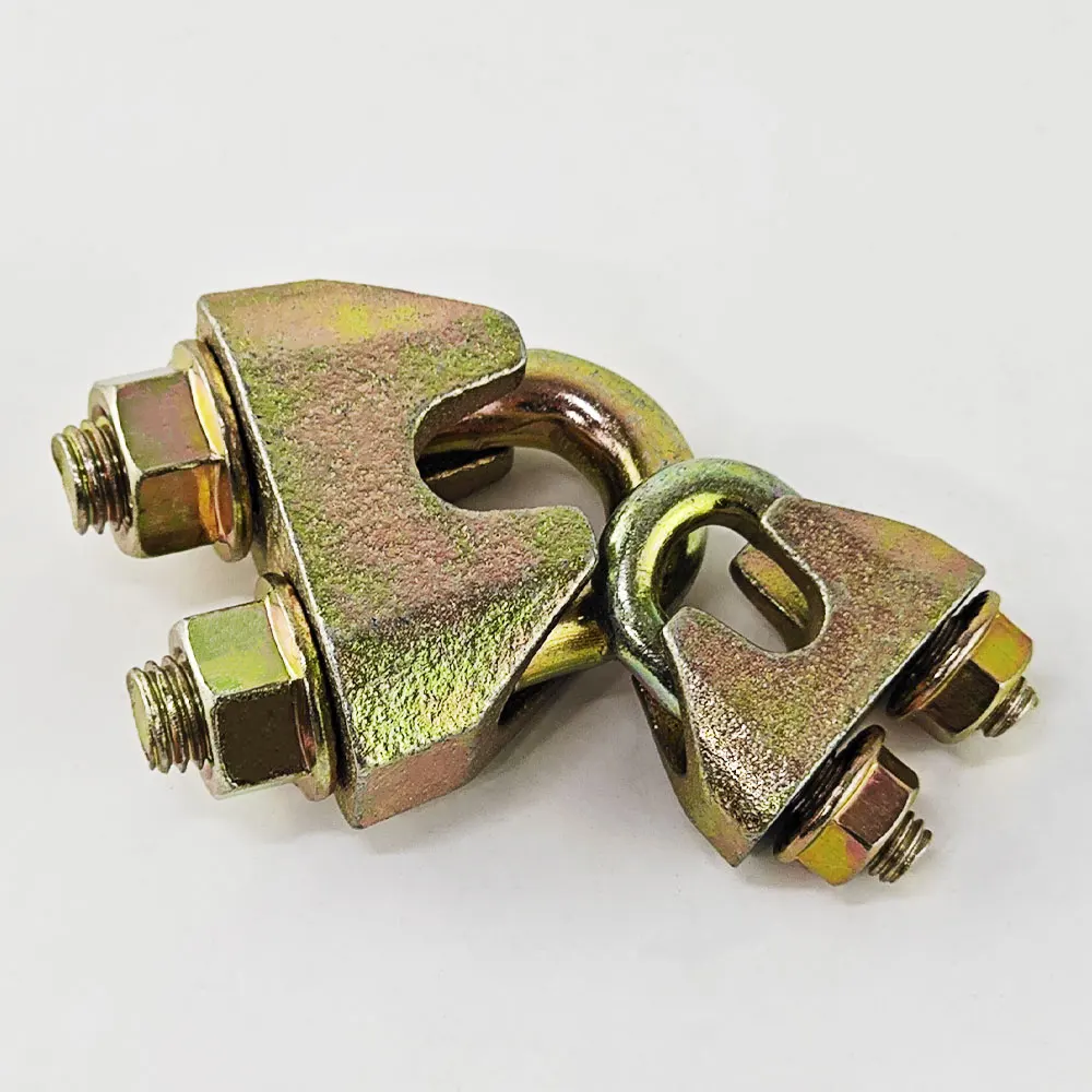 Drop Forged Galvanized DIN 1142 Wire Rope Clips for Lifting