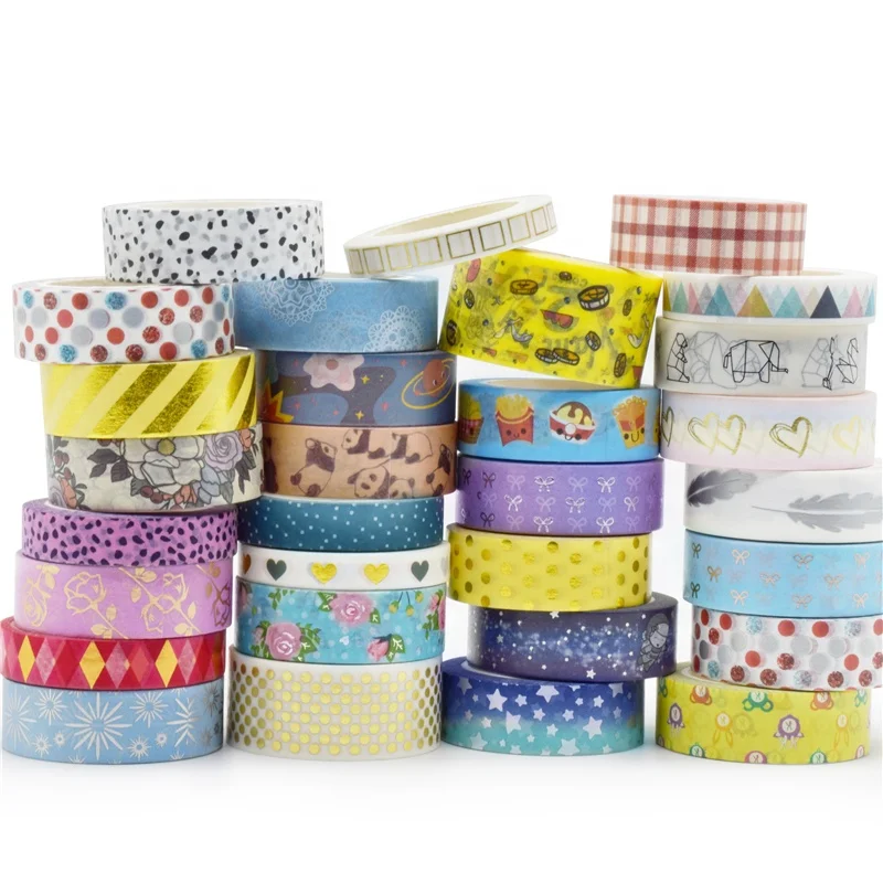 XF Factory Customized Design Waterproof Custom Printed Washi Tape