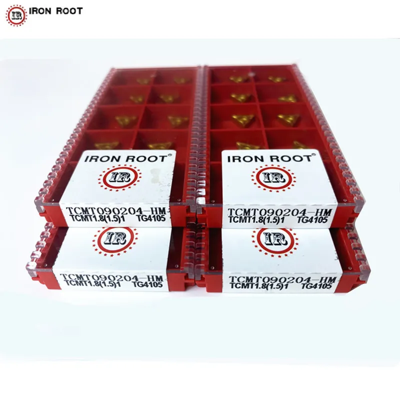 TCMT CNC Lathe Cutting Tools Turning Carbide Insert TCMT090204-HM Carbide  Tips  For Steel