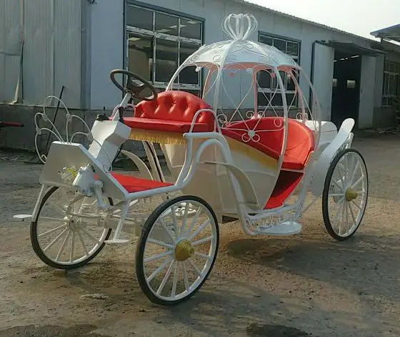 Cinderella Pumpkin Wedding Horse Carriage For Equestrian Training Equipment Saddle Harness