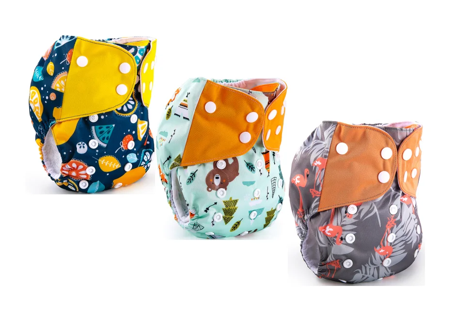 Reusable Baby Diapers Pants Washable Ecological Cloth Diapers For Baby