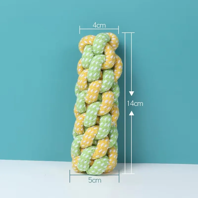 Hot Sale Best Selling Custom Pet Cotton Rope Knot Dog Training Playing Chew Toy Pet Dog Chew Rope Toys Set