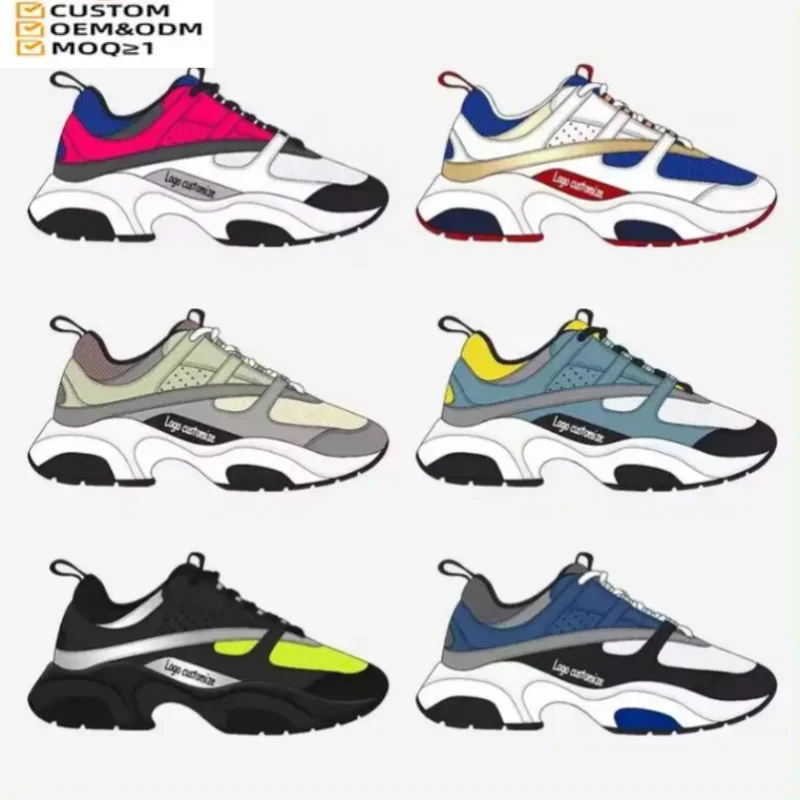 Normal Size Original Designer Top Quality Men Brand Shoes B22 Genuine Leather Casual Shoes For Women Walking Style Shoes B30