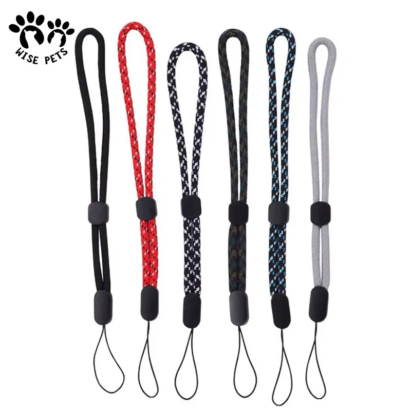 Multicolor Adjustable Holder Hanger Round Cord Hand Strap Nylon Rope U Disk Strap Walkie Talkie Camera Phone Wrist Strap