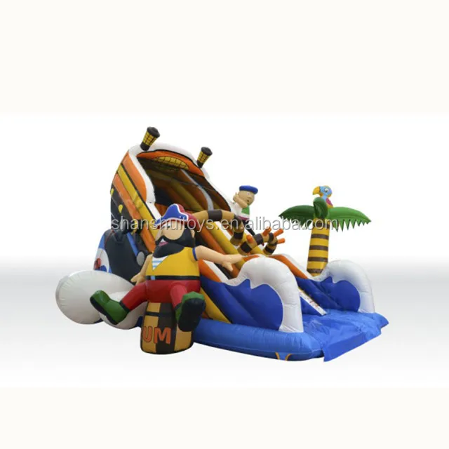 Hot-sale 2023 High-quality kids Inflatable Slides and bounce house Inflatable pool Slides and dry Slide