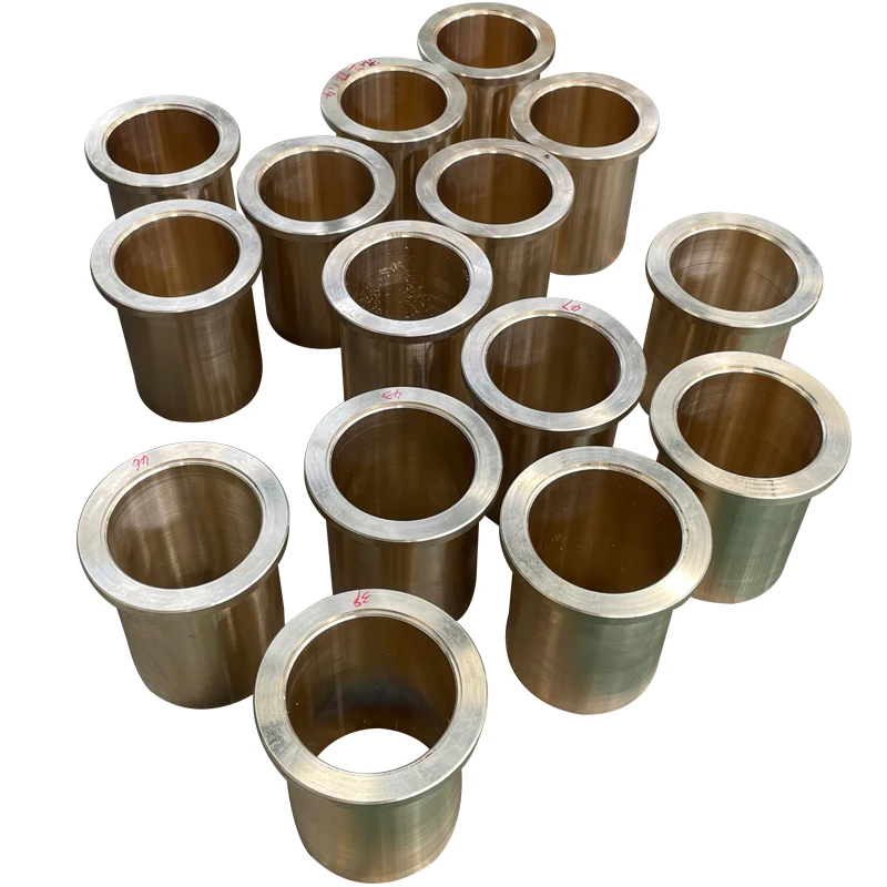 Haishan Brass Cast Graphite Bushing Bearing C86300, Self-lubricating Bearing, Maintenance-free, Customizable