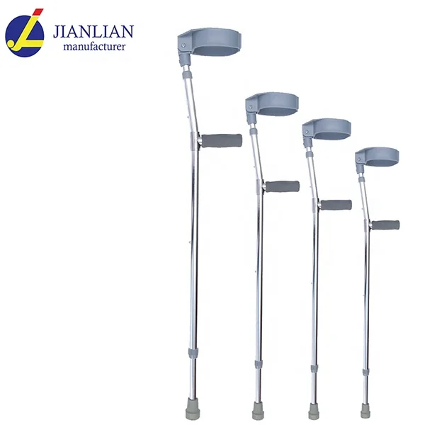 JINALIAN Aluminum medical disabled elbow crutches for adults