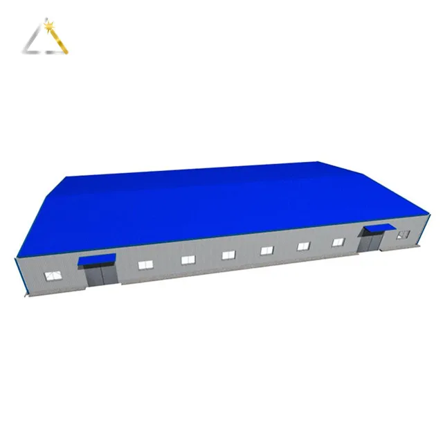 Landscape Warehouse Metal House Prefabricated Construction High Rise Building Steel Structure Storage