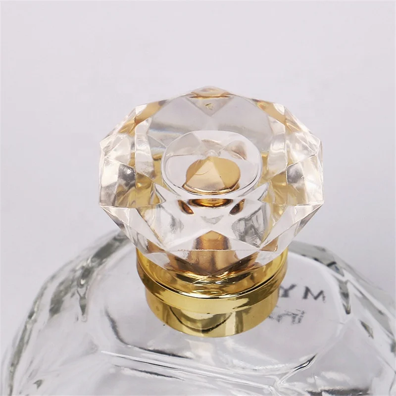 OEM ABS + PP Diamond Shape Perfume Cap For Bottle Closures / Unique Perfume Bottles Covers