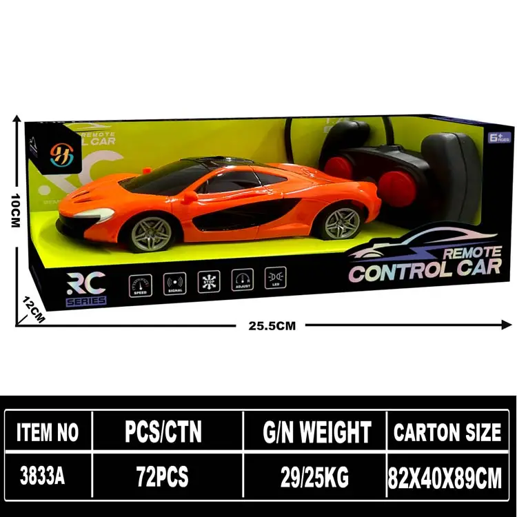 Hot selling 1 24 scale 4 channel RC car toys Outdoor remote control toys with sound