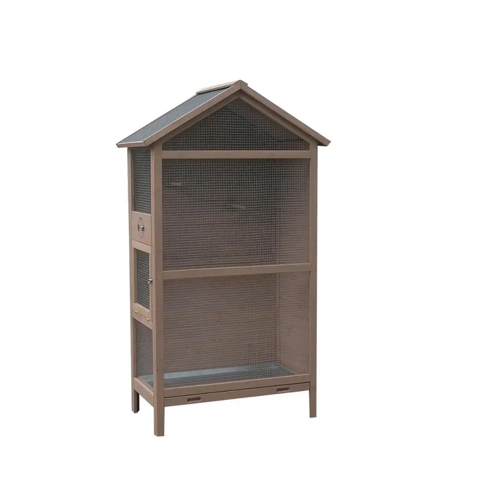 Fancy Chinese jaulas de pajaros gabbie uccelli veterinary cages Breeding Feeder Outdoor Aviary Flight large bird cage for sale