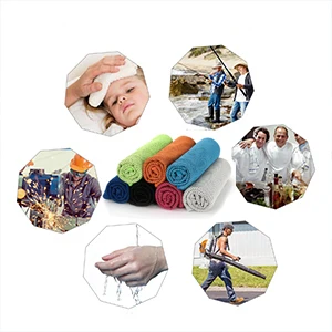 Cooling Towel, Soft Breathable Chilly Towel, Microfiber Towel for Yoga, Sport, Gym, Workout