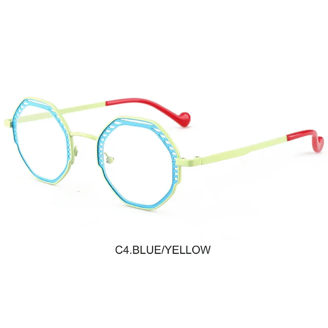 fashion 2023 colorful  new metal eye glass frame optical glass