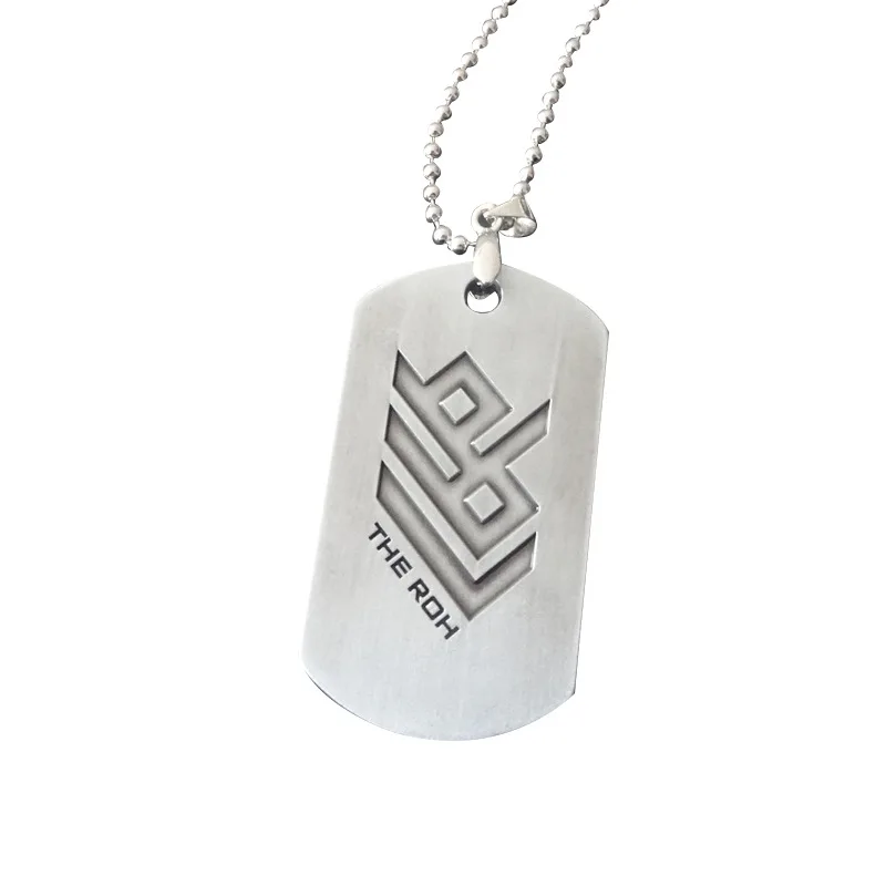 Dog Tags Supplier Custom Metal Dog Tag Chains Engraved Dog Tag Necklace With Ballchain