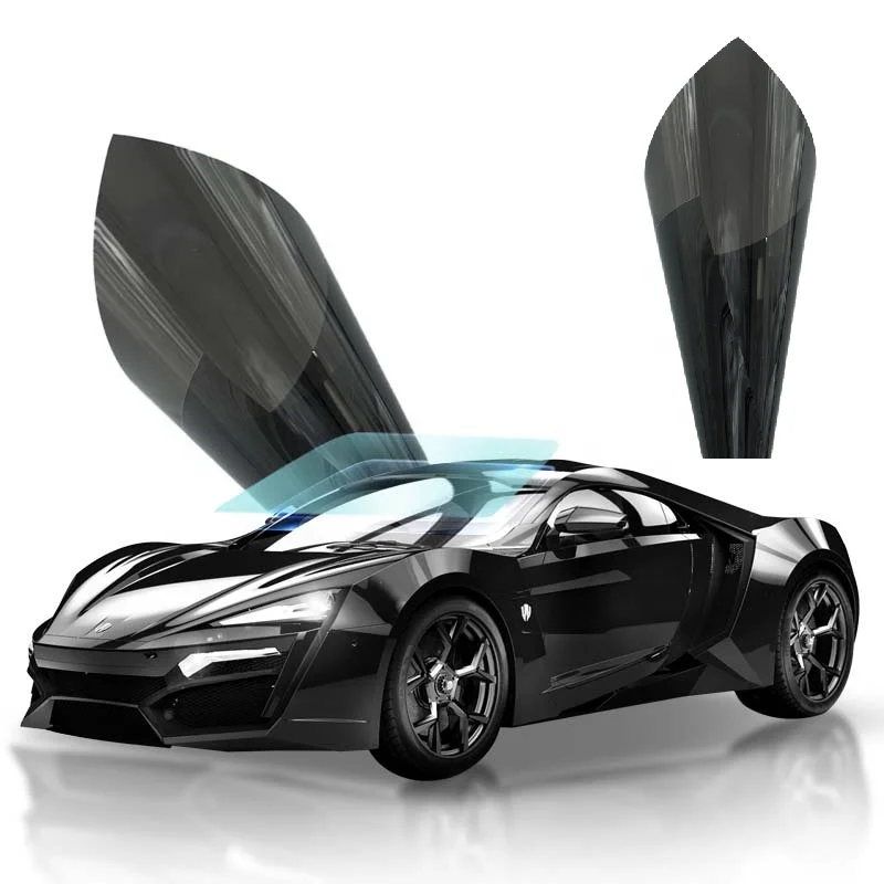 Luxury heracles UV proof heat insulation Transparent explosion proof safety windscreen sunroof window protect film for car