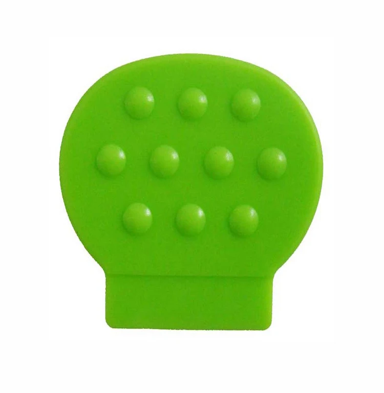 Custom Bpa Free  Silicone Baby Teether Baby Eating Training Teething Toy Children Silicone Chewable Ring Round Toys