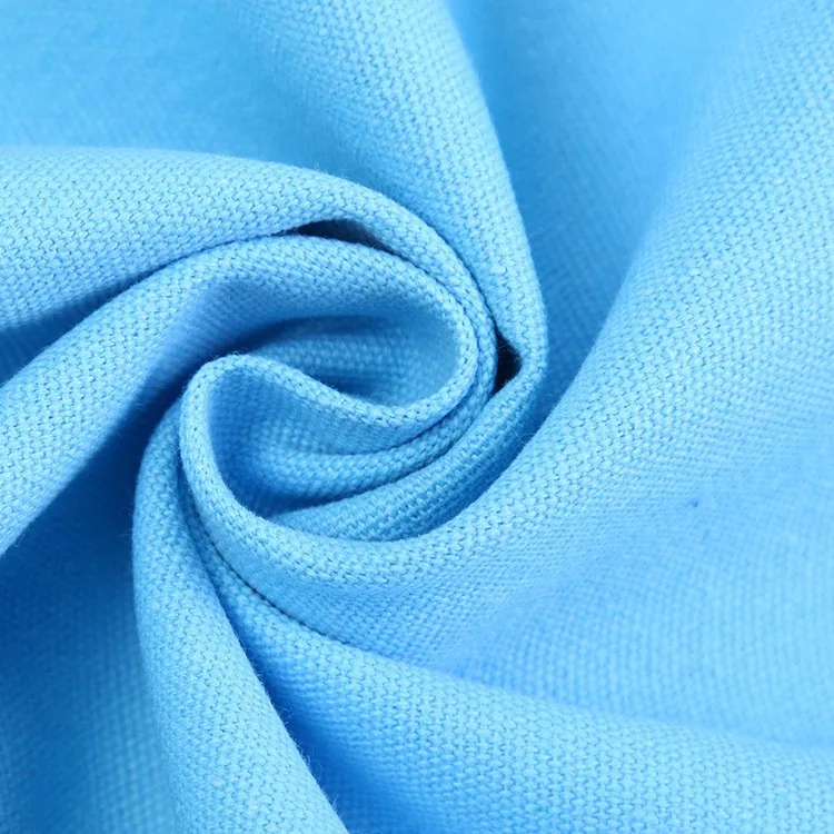 Manufacturers spot cotton 2*2 thick canvas wear-resistant dyed canvas fabric bag canvas shoes sofa handbag cloth