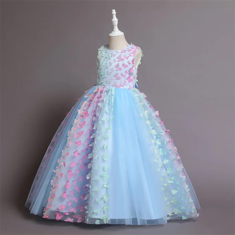 Baby Girl Cotton Dress Cotton Baby Princess Dress tight young girls formal dresses