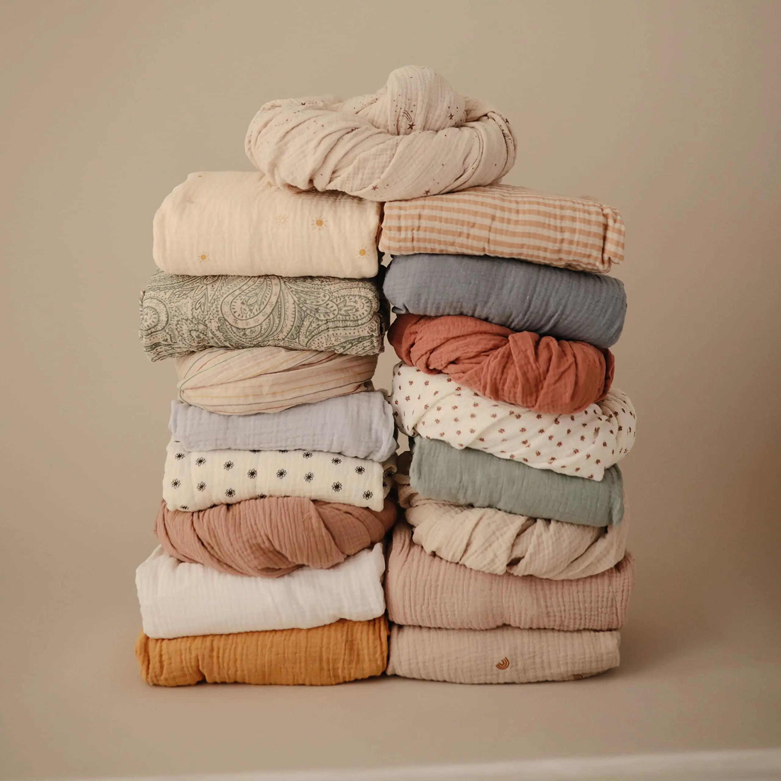 100% хлопок муслиновый супер мягкий размер для стандартной детской кроватки и малыша матрас машинная стирка Натяжная кроватка детская простыня