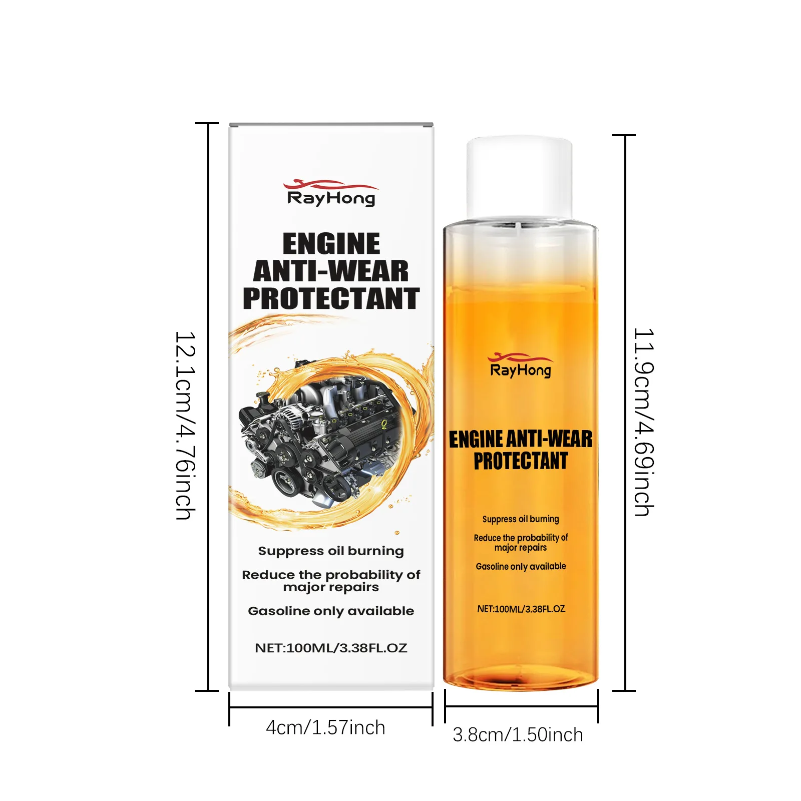 Rayhong High Quality Automotive Noise Reduction Anti Shake Anti Rust Cleaning and Maintenance Engine Protector