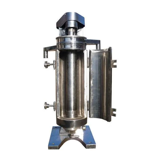 GO/GF Stainless Steel Tubular Bowl Centrifuge for Bacteria Cell Separation