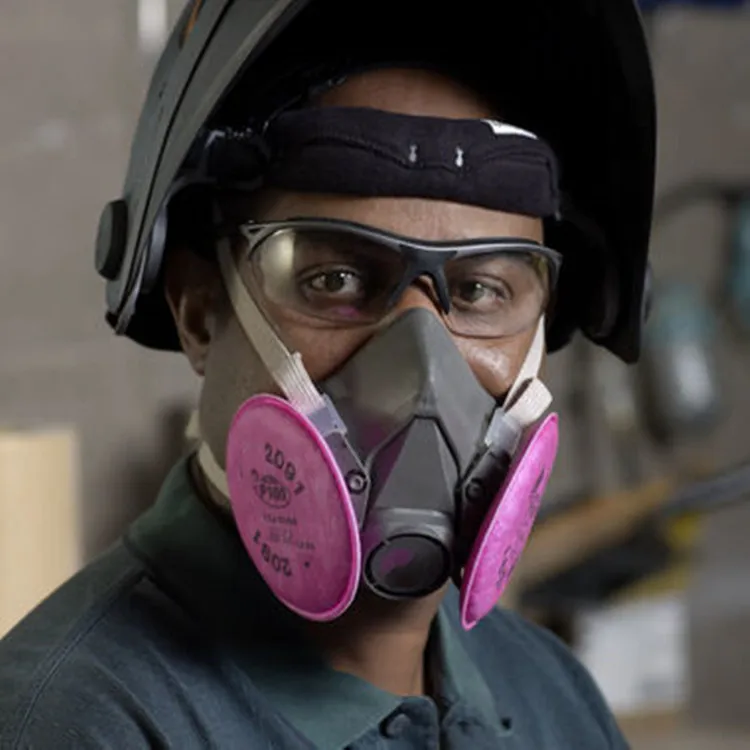 OEM Reusable Safety Half Mask Dust Respirator Gas Mask 6300 Large