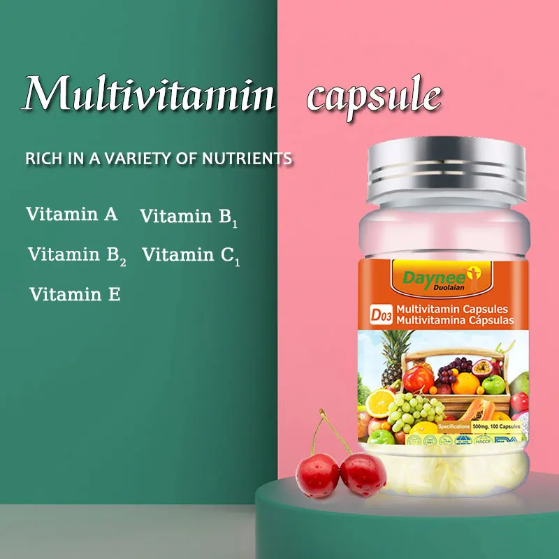 Daily Multivitamin Softgels Capsules Multivitamin and Mineral Supplements for Adults