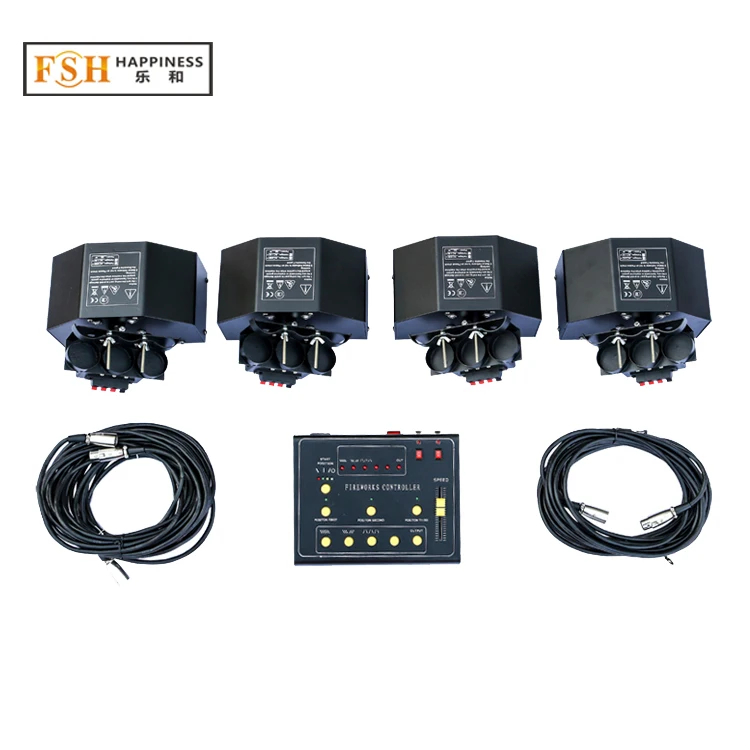 Professional Audio 12 Group With Multi-Function Indoor Remote Stage Fountains  Firework Wireless Firing System