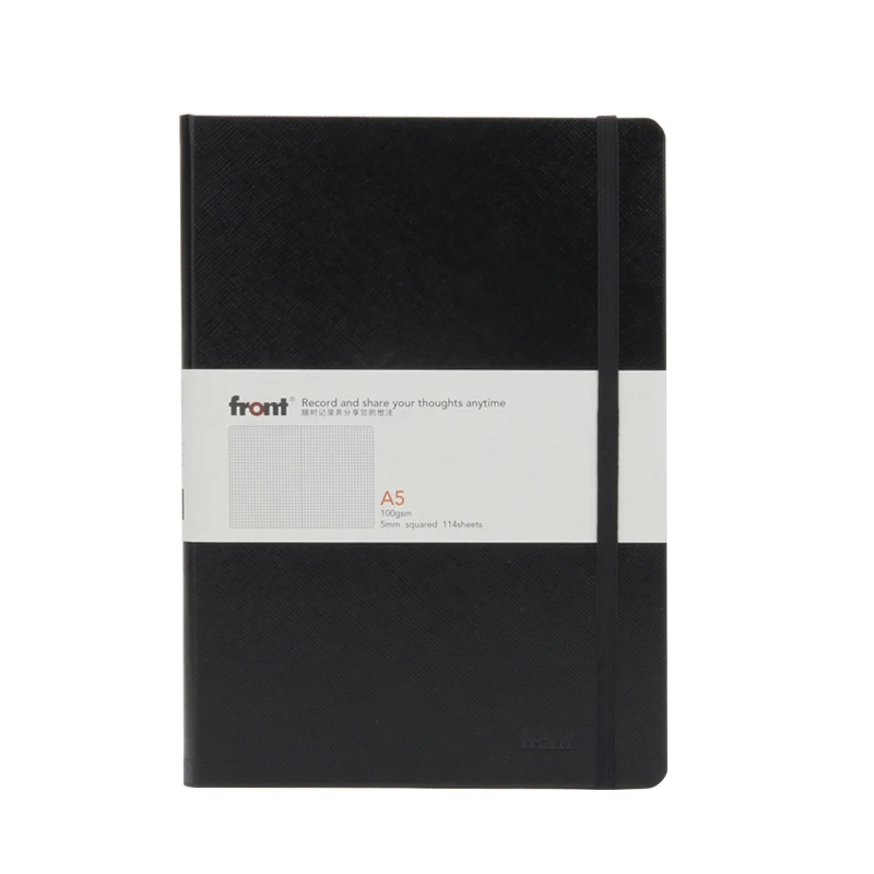 
2021 planner wholesale FRONT daily planner lined dot grid blank journal A5 leather FRONT logo notebooks 