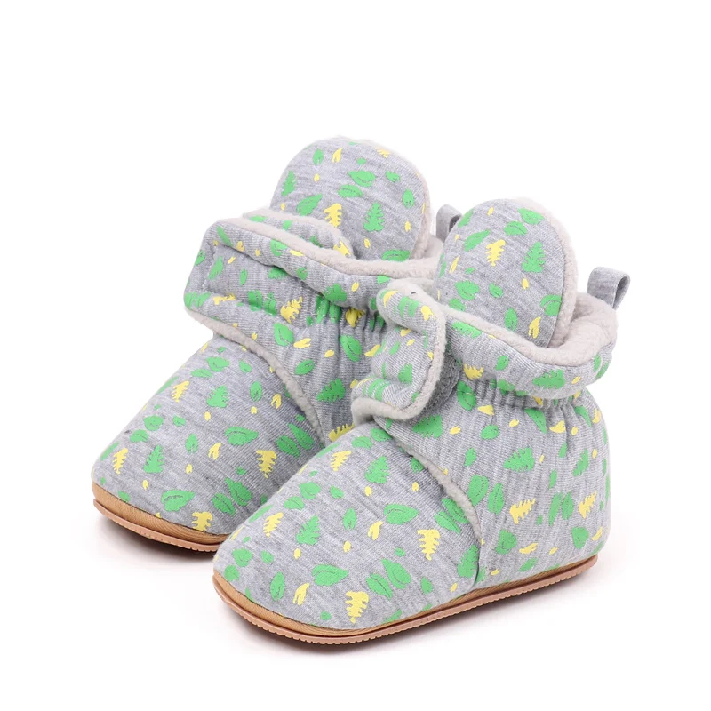 Cozy warm attractive safe non-slip stylish baby winter boots infant shoes for 0-1 years boys and girls