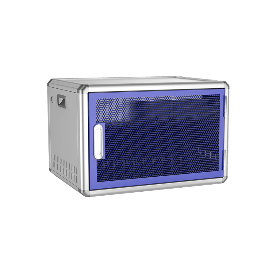 Desktop 12 USB 65W Type-A or Type-C Ipad Charging Cabinet