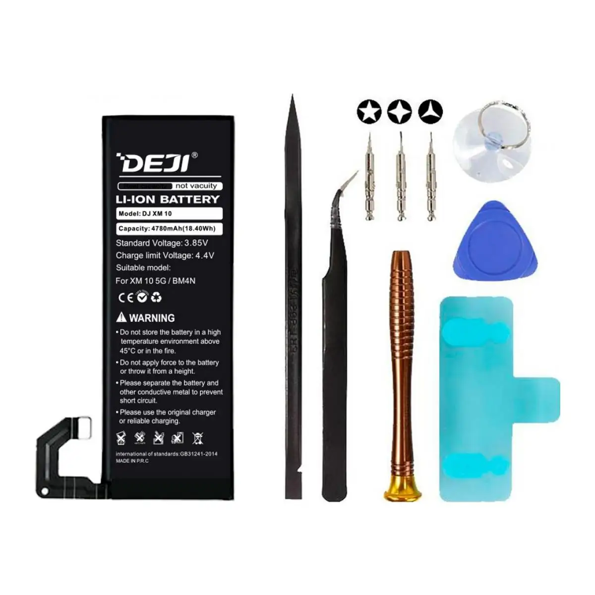 DEJI Original Replacement BM4N battery for Xiaomi Mi 10 5G batteries mobile