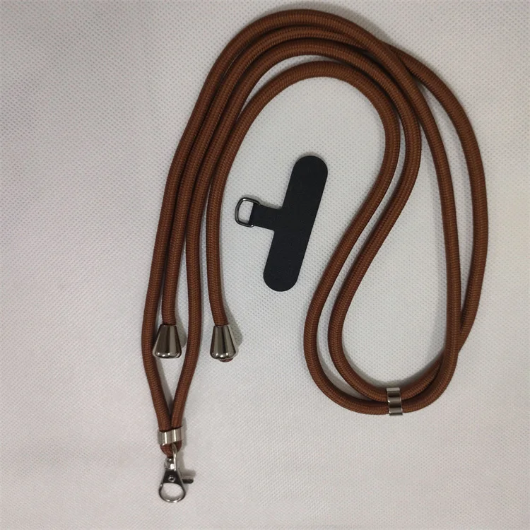 Thin And Sturdy Stainless Steel Mobile Phone Lanyard Bracket With Anti-Lost Universal Patch
