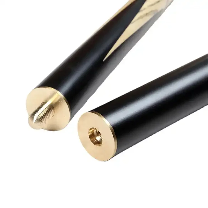 latest carbon fiber snooker cue sticks in 9.5mm 2colors optional Pool cues 1/2 split Billiards cue accessories