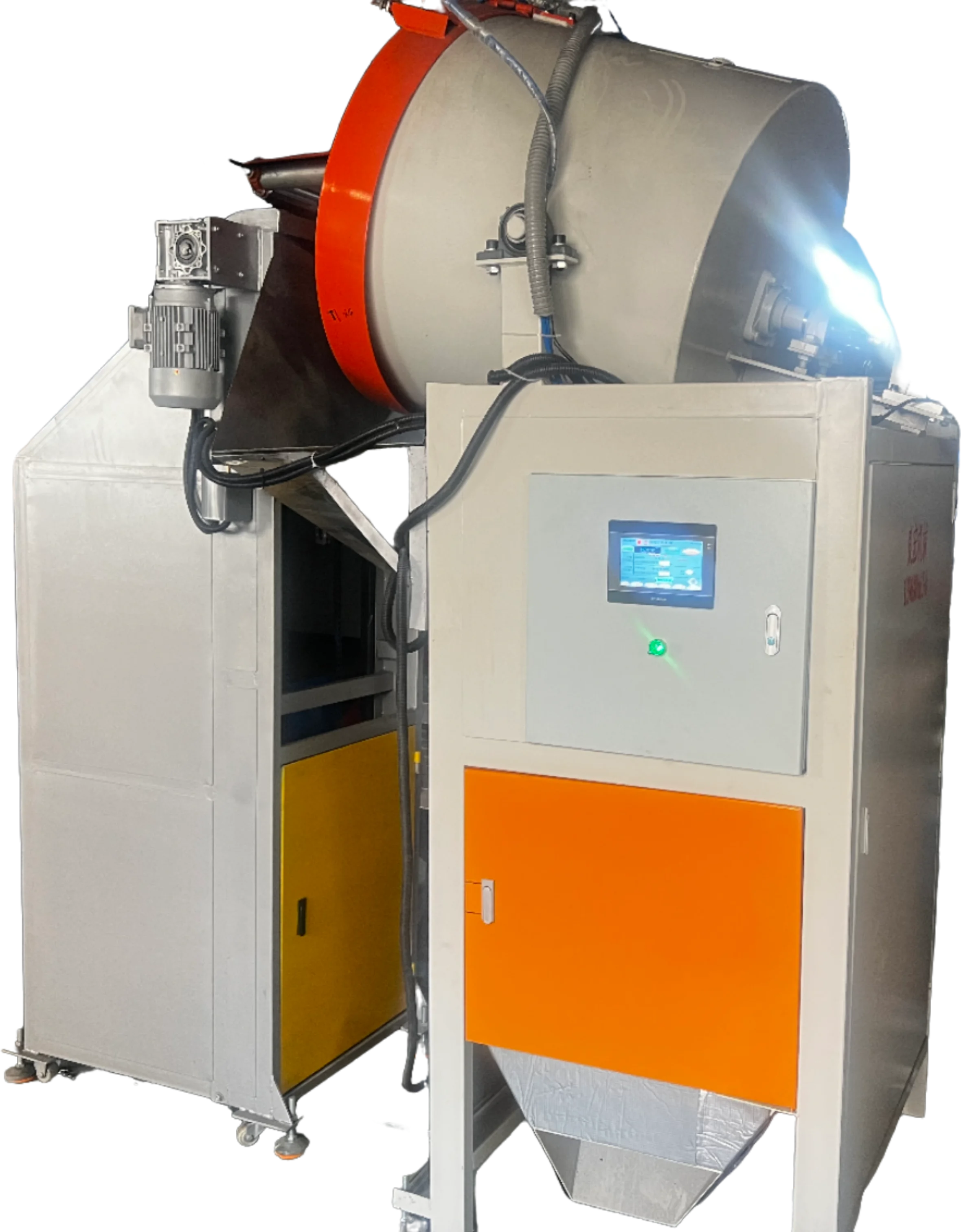 KYY Die Castings Rolling Polishing and Scrap Recycling Separator Sets,,Zipper making machine