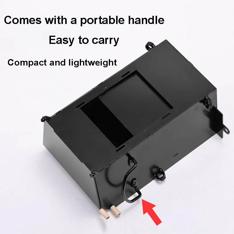 Jetshark Folding Portable Fishing Rocket Stove Outdoor Camping Heating Multifunctional Picnic Firewood Stove