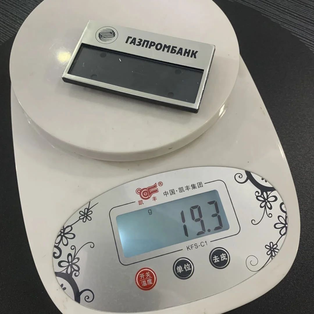 Best quality plastic magnetic reusable name badge