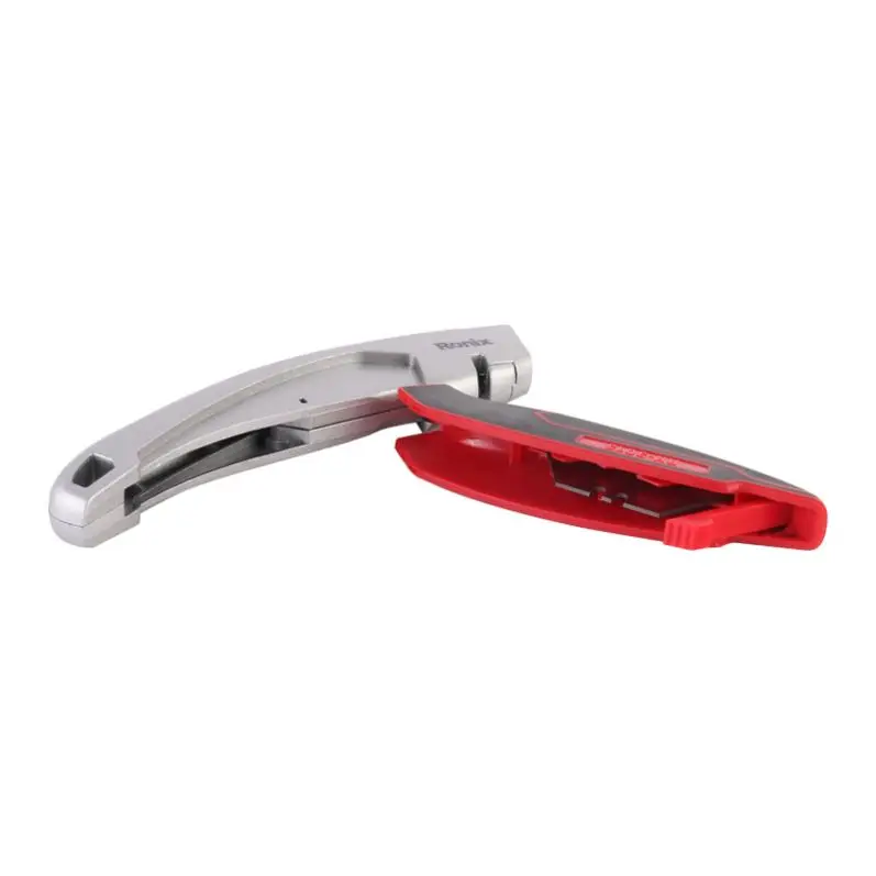 Ronix Knife Cutter RH-3013 Sk2 Paper Pocket Folding Knife Box Cutter T type blade aluminum case heavy duty retractable
