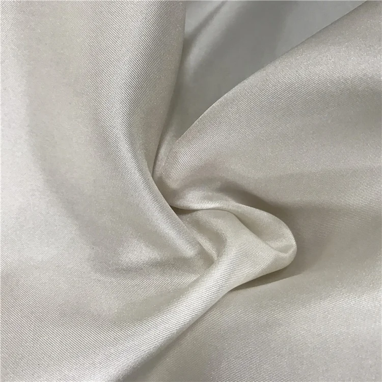 
Natural Undyed White Twill Fabrics Batik 12mm Silk Twill Fabric for dyeing 