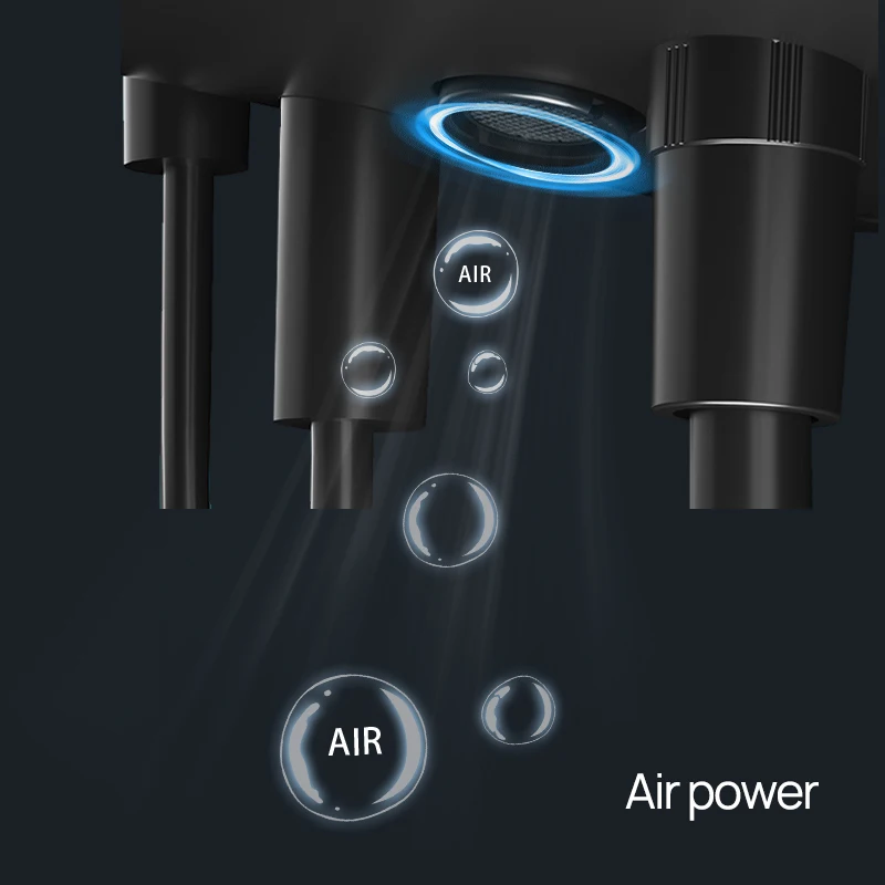 JOMOO Automatic Descaling Shower Mixer Large Storage Rack Multi-Function Rainfall Shower Set With Shattaf Bidet Sprayer